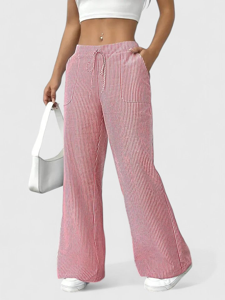 Kronberg & Söhne | Bequeme Weite Hose mit Eleganten Details
