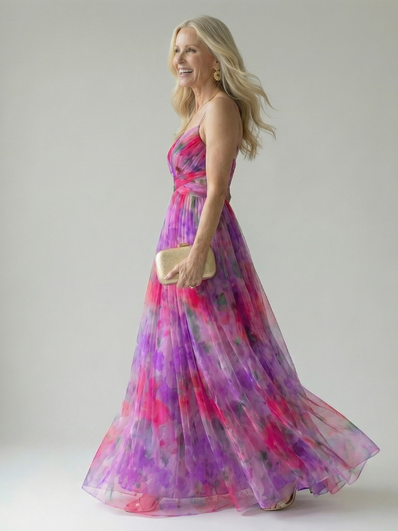Kronberg & Söhne | Weiches Wickel-Maxikleid