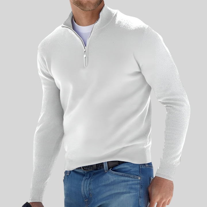Kronberg & Söhne | Warmer Pullover mit Reißverschluss