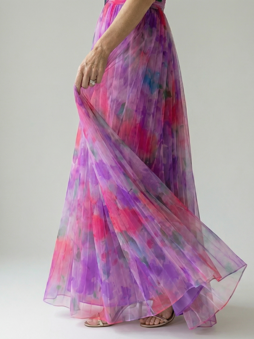 Kronberg & Söhne | Weiches Wickel-Maxikleid