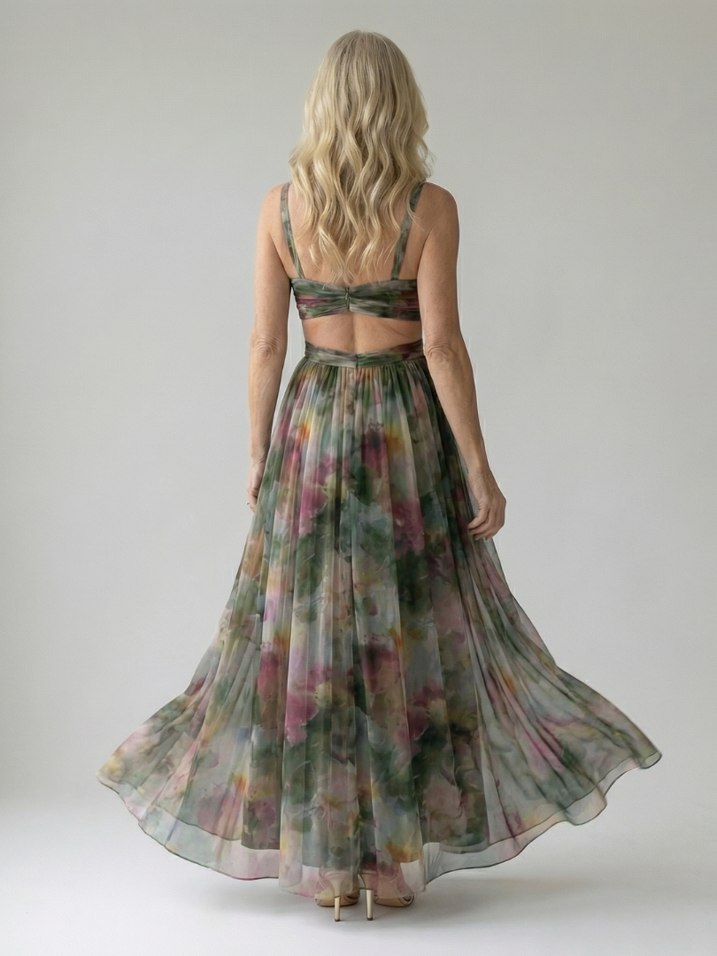 Kronberg & Söhne | Weiches Wickel-Maxikleid