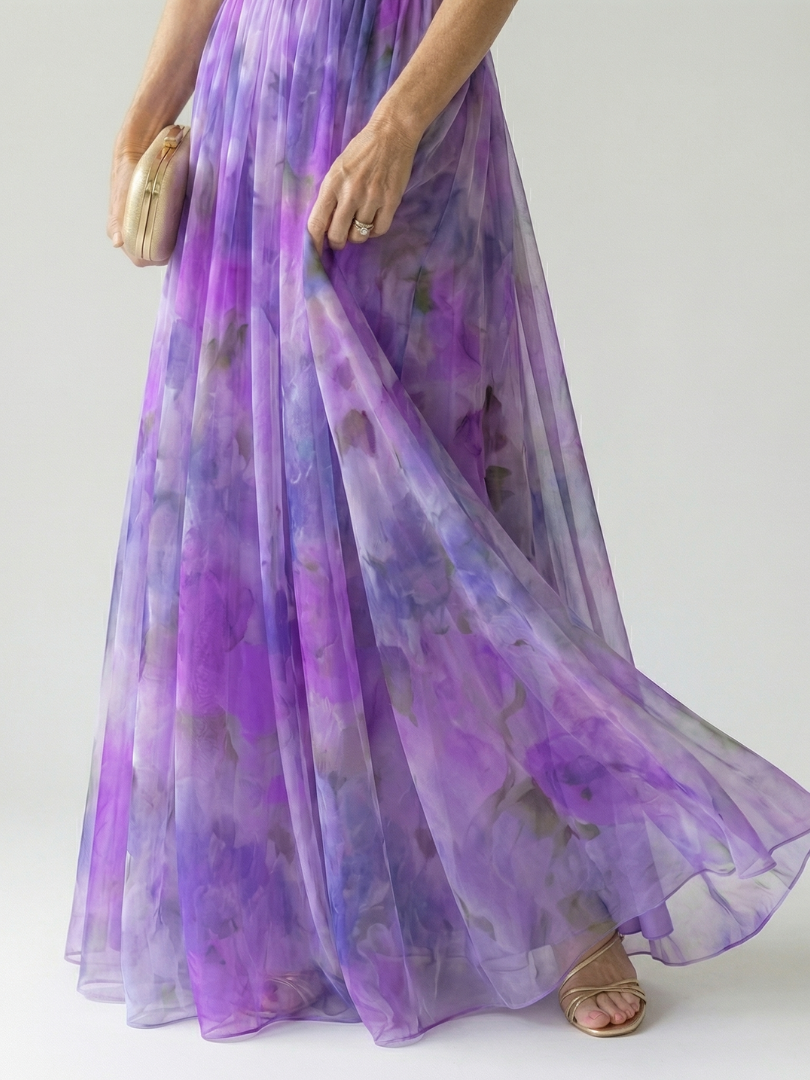 Kronberg & Söhne | Weiches Wickel-Maxikleid