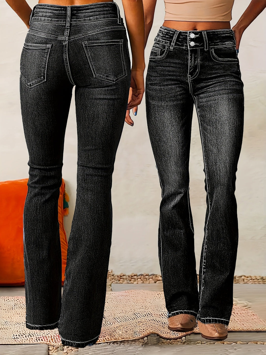 Kronberg & Söhne | Hochtaillierte Skinny-Jeans