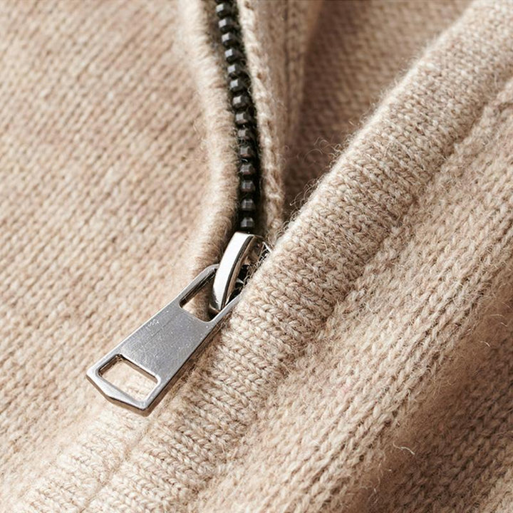 Kronberg & Söhne | Warmer Pullover mit Reißverschluss