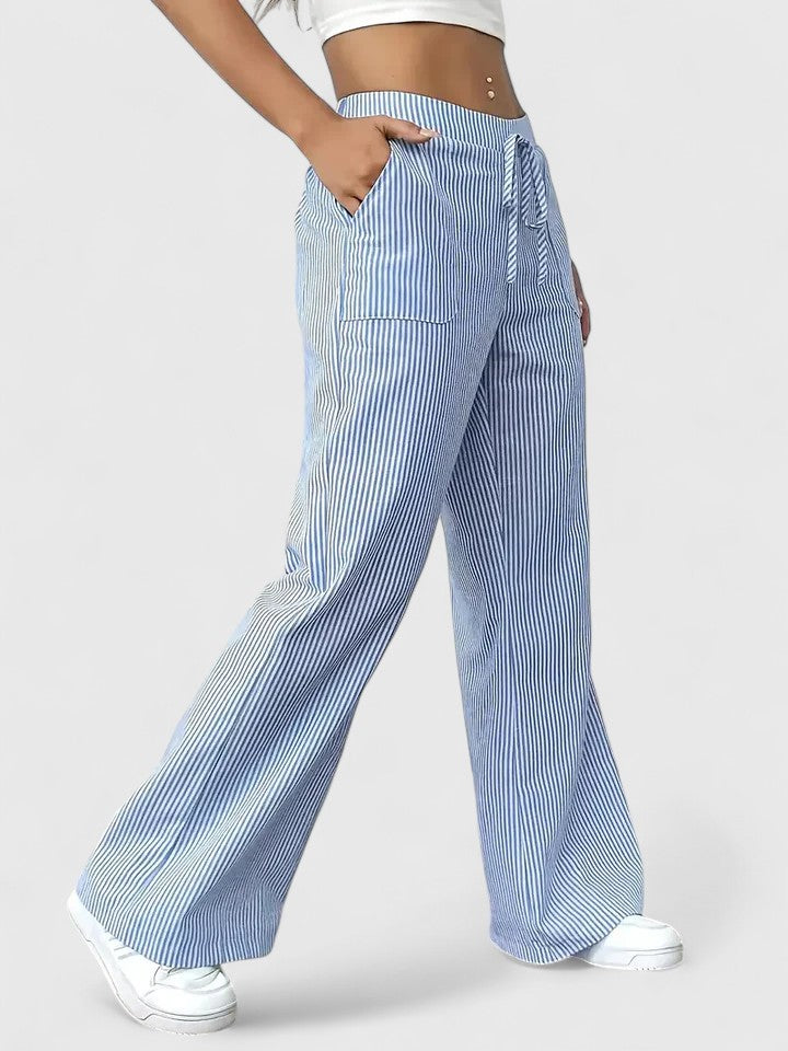 Kronberg & Söhne | Bequeme Weite Hose mit Eleganten Details