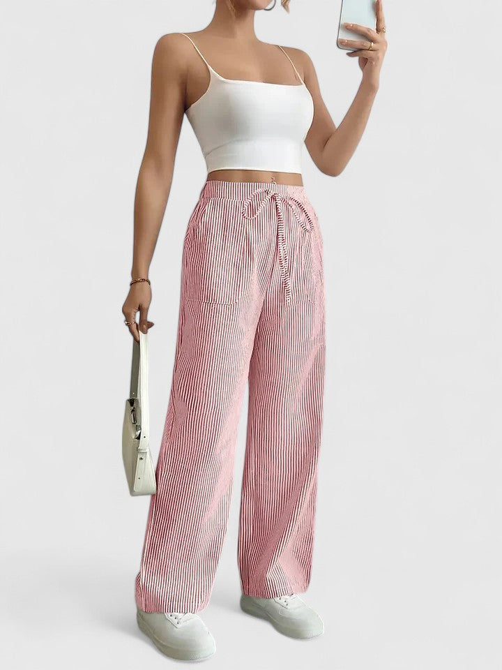 Kronberg & Söhne | Bequeme Weite Hose mit Eleganten Details