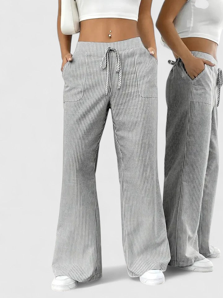 Kronberg & Söhne | Bequeme Weite Hose mit Eleganten Details