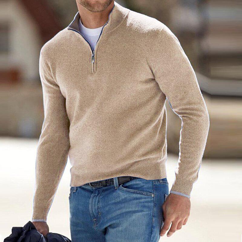 Kronberg & Söhne | Warmer Pullover mit Reißverschluss