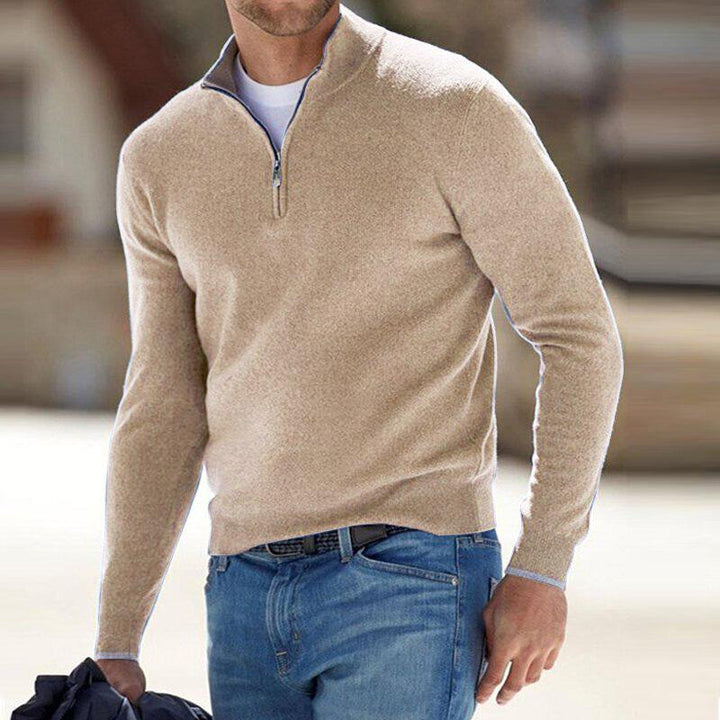 Kronberg & Söhne | Warmer Pullover mit Reißverschluss
