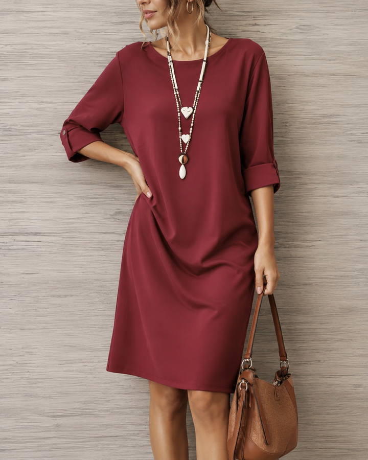 Kronberg & Söhne | Bauchkaschierendes Midikleid
