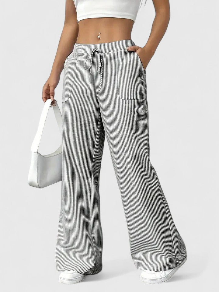 Kronberg & Söhne | Bequeme Weite Hose mit Eleganten Details