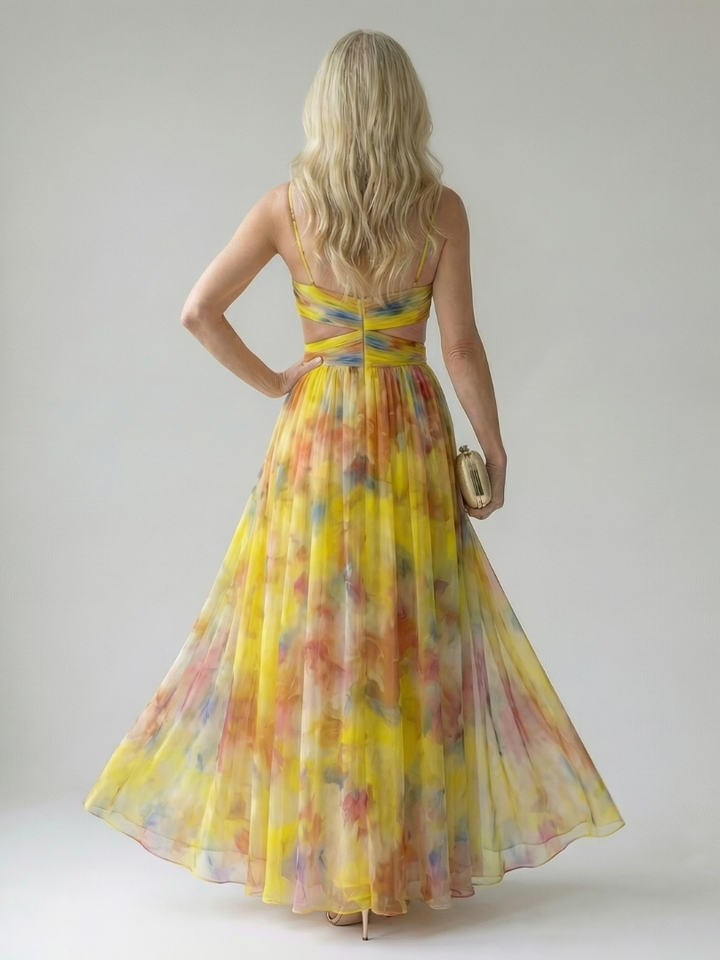Kronberg & Söhne | Weiches Wickel-Maxikleid
