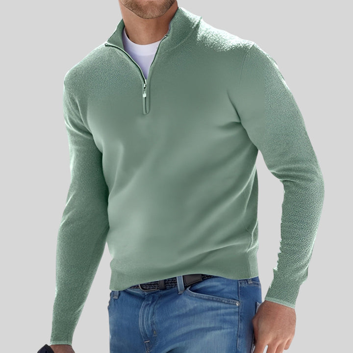 Kronberg & Söhne | Warmer Pullover mit Reißverschluss