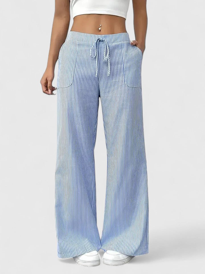Kronberg & Söhne | Bequeme Weite Hose mit Eleganten Details