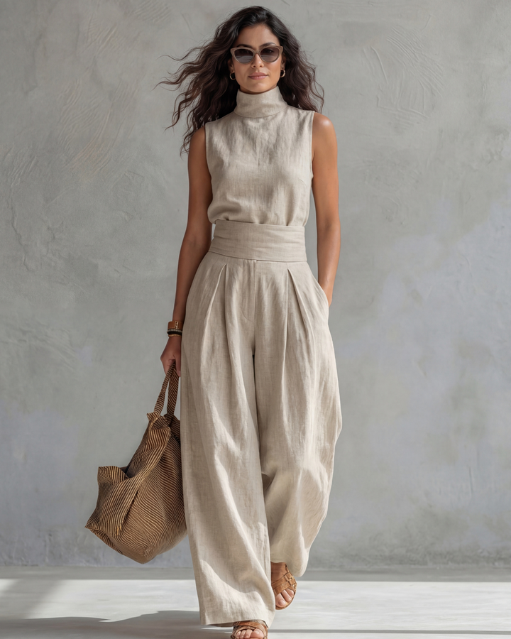 Kronberg & Söhne | Elegantes Set aus weiter Hose und Top