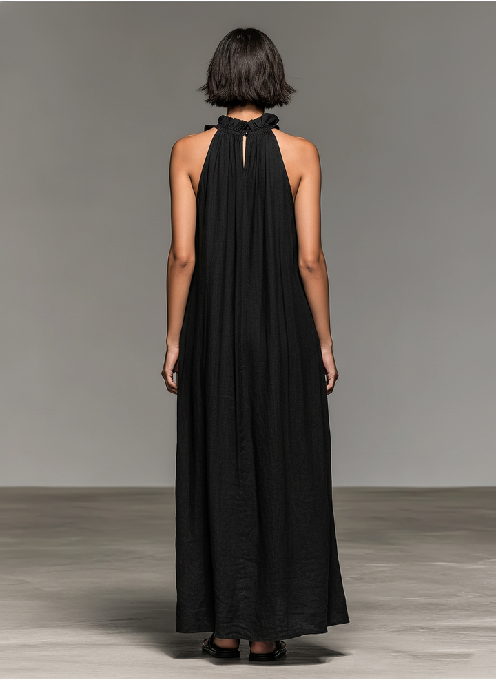 Kronberg & Söhne | Weiches Maxikleid mit Rüschen