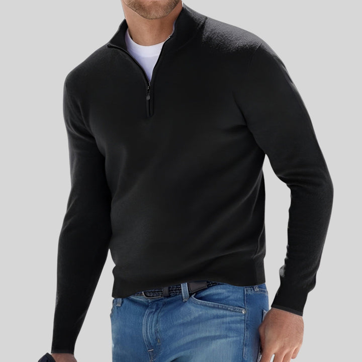 Kronberg & Söhne | Warmer Pullover mit Reißverschluss