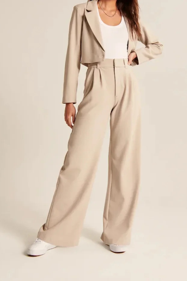 Kronberg & Söhne | Wide-Leg Schneiderhose