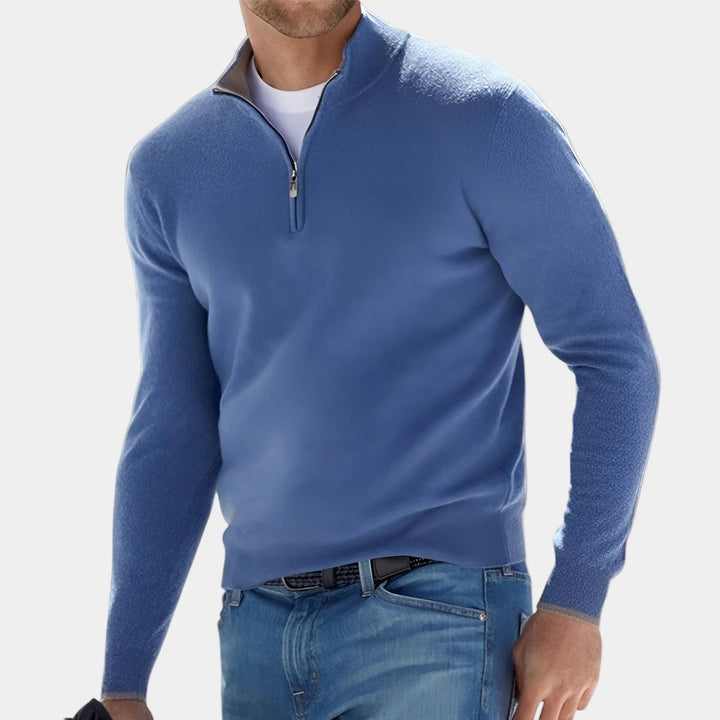 Kronberg & Söhne | Warmer Pullover mit Reißverschluss