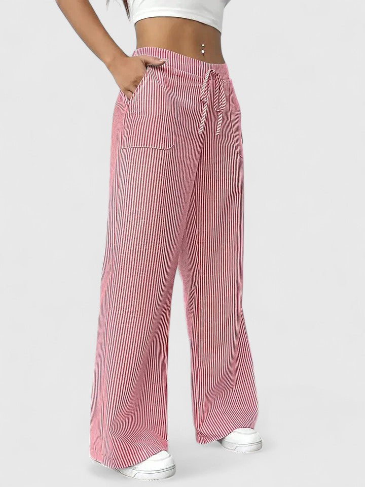 Kronberg & Söhne | Bequeme Weite Hose mit Eleganten Details