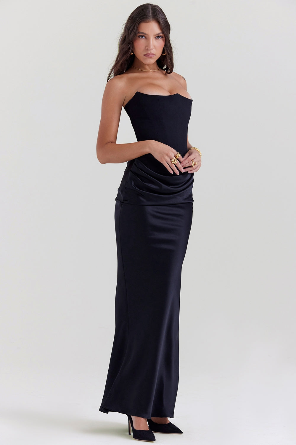 Élodie – Trägerloses Korsettkleid