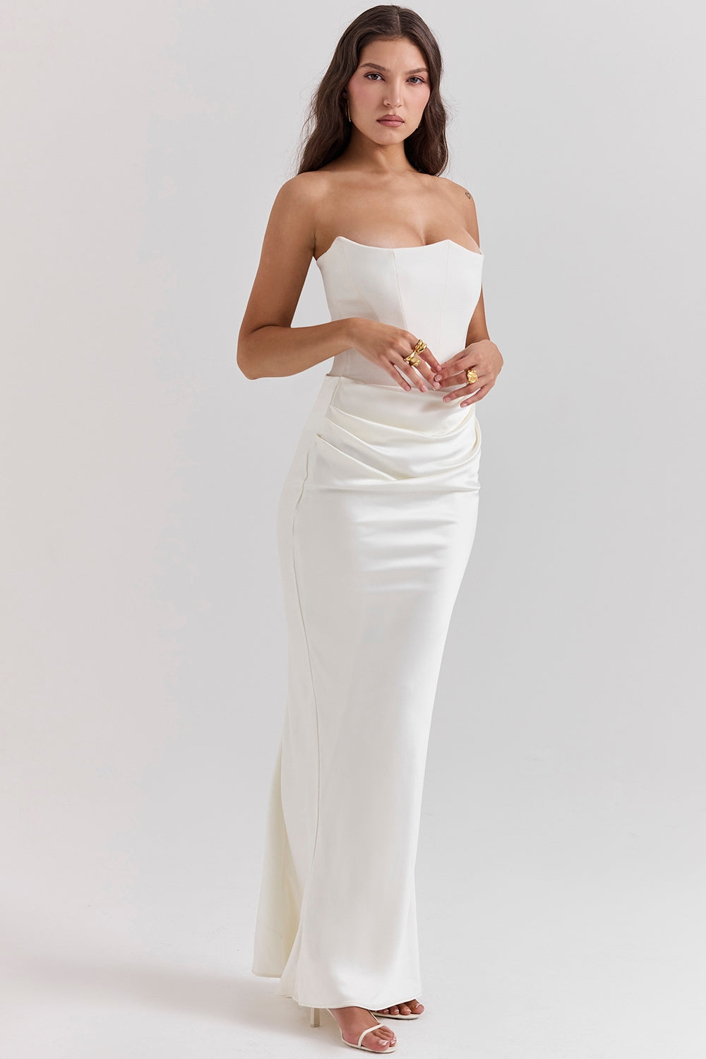 Élodie – Trägerloses Korsettkleid