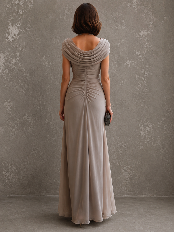 Kronberg & Söhne | Gedrapiertes Maxikleid