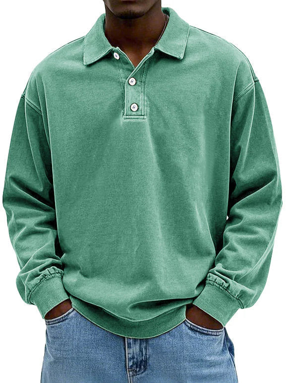 Kronberg & Söhne | Lässiges langärmeliges Herren-Polo