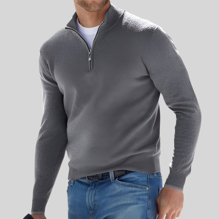 Kronberg & Söhne | Warmer Pullover mit Reißverschluss